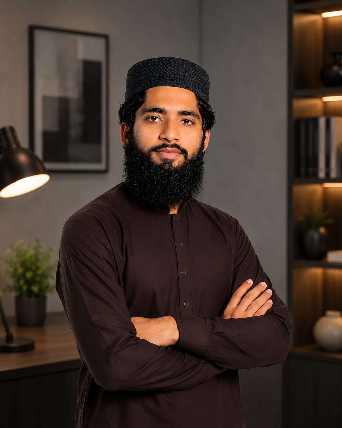 Portrait of Qari Abu Talha
